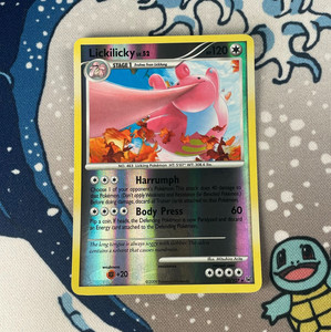 Lickilicky 33/127 Reverse Holo Rare Platinum Base Set Pokemon Card 2009 LP