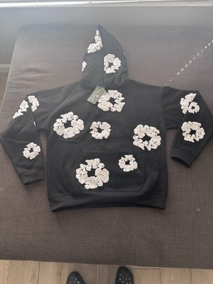 DENIM TEARS African Diaspora Goods Flower Graphic Print Black