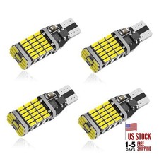 4PCS 921 LED Reverse Light Bulb, Brake Light 921 LED Bulb T15 4014 45SMD White