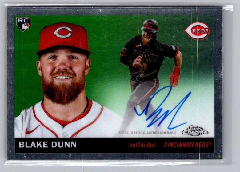2025 Topps Chrome Platinum #322 Blake Dunn Base Auto