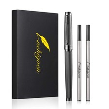 Rollerball Pen for Men Women Luxury Metal Executive Pens Home Office Use with...