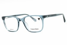 NEW Calvin Klein CK21500 429 Crystal Teal 52mm Eyeglasses