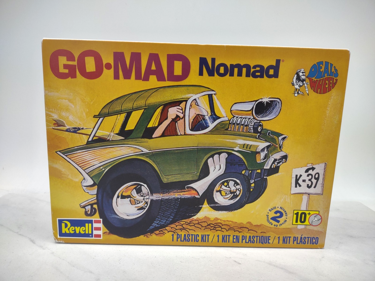 Revell Dave Deal's Wheels Go-Mad Nomad Model Kit #85-4310 Open Box