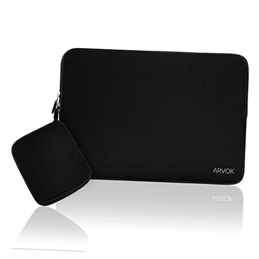  Laptop Sleeve Water Resistant Computer Case Carrying 13-13.3 inch Black