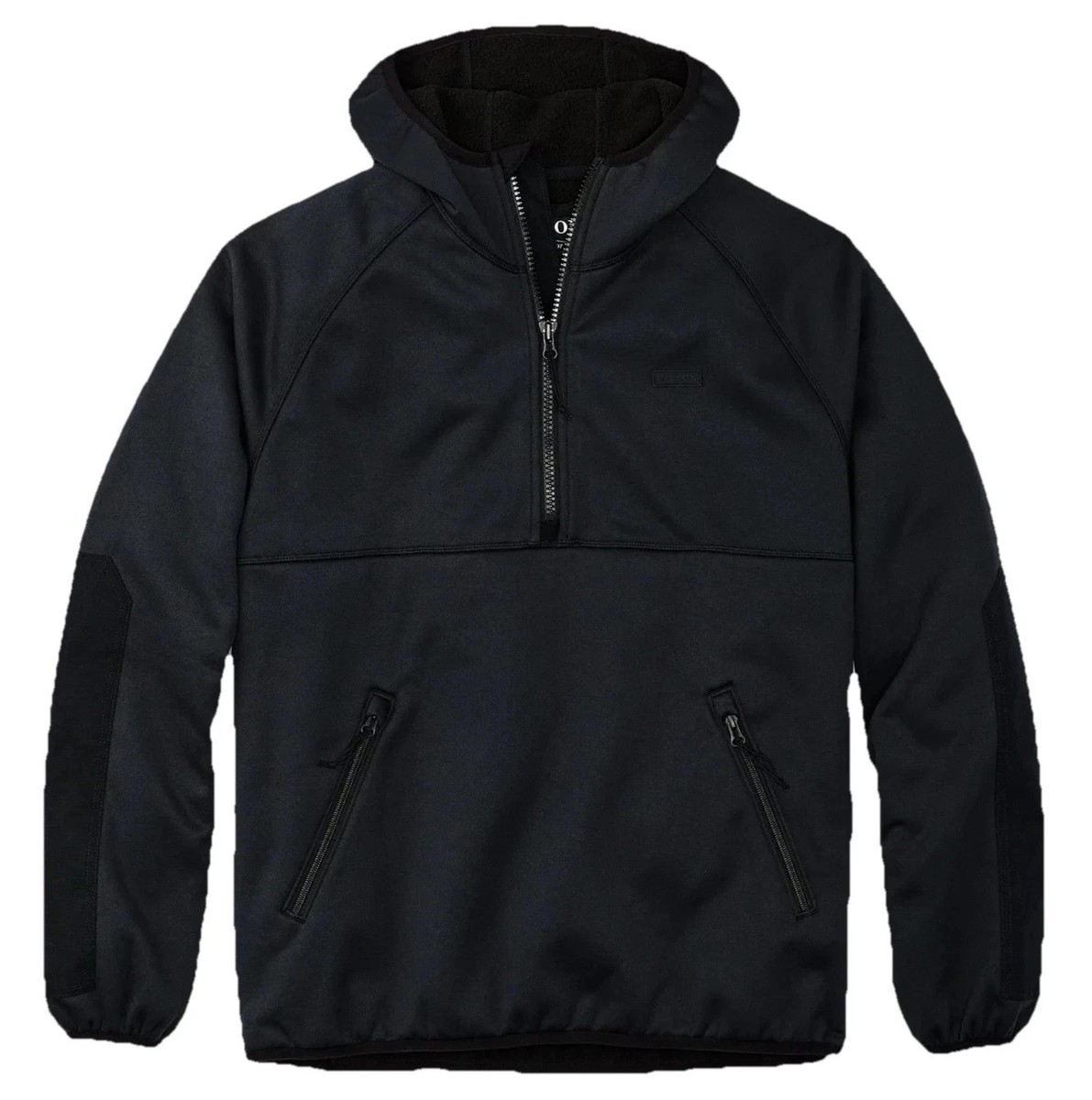 Filson Granite Spire Fleece Pullover Jacket Black Wind Resistant