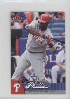 2007 Fleer Mini Die-Cut Ryan Howard #100 0a3