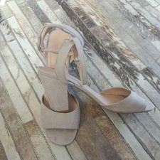  👠Sandali nudi con tacco alto 4" New Look, ecopelle scamosciata. Ottima scarpa estiva 👠