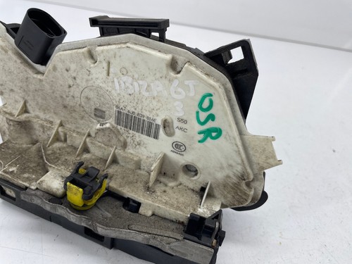 SEAT IBIZA 6J MK4 REAR DOOR LOCK MECHANISM DRIVERS RIGHT 6J0839016E 2008-2017 - Picture 12 of 12
