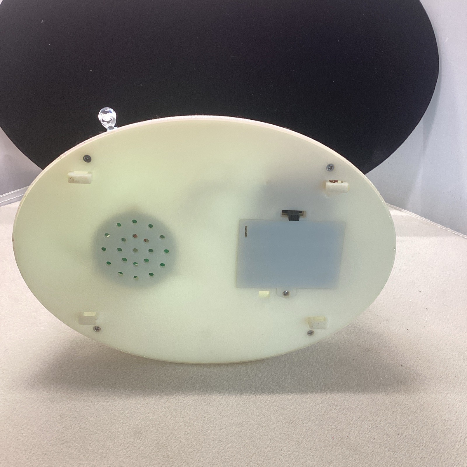 Nativity Clear Acrylic Musical Lights Up Christmas Jesus Mary plays Silent Night