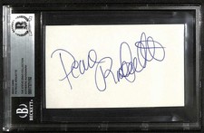 Patricia Arquette Signed Index Card Beckett Slab