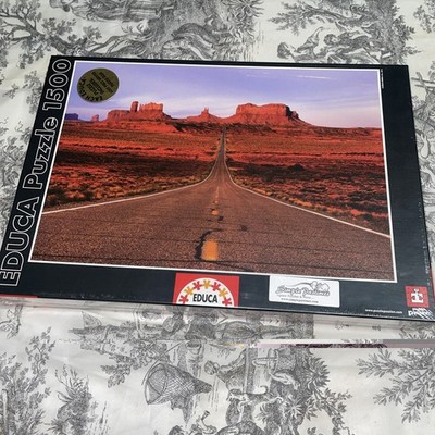 Educa 1500 Piece Puzzle  monument Valley Road  