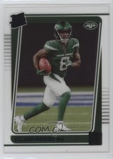 2021 Panini Clearly Donruss Rated Rookie Gold Elijah Moore #72 0q84