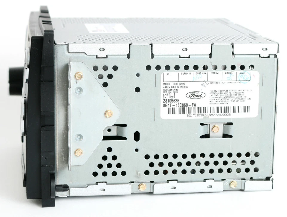 Ford 08-09 Taurus Radio AM FM Reproductor de CD mp3 con Bluetooth Música - 8G1T-18C869-FA Foto 3 de 4