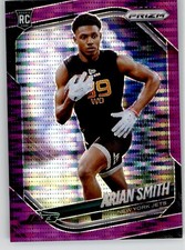 Arian Smith 2025 Panini Prizm Purple Pulsar 391 New York Jets Rookie