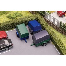 HO 3 Car Trailers (2606)