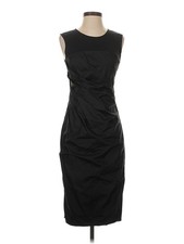 Vera Wang Women Black Cocktail Dress 2