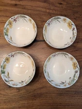 POTTERY BARN 4 Bedford Harvest Stoneware Cereal Bowls-NWT
