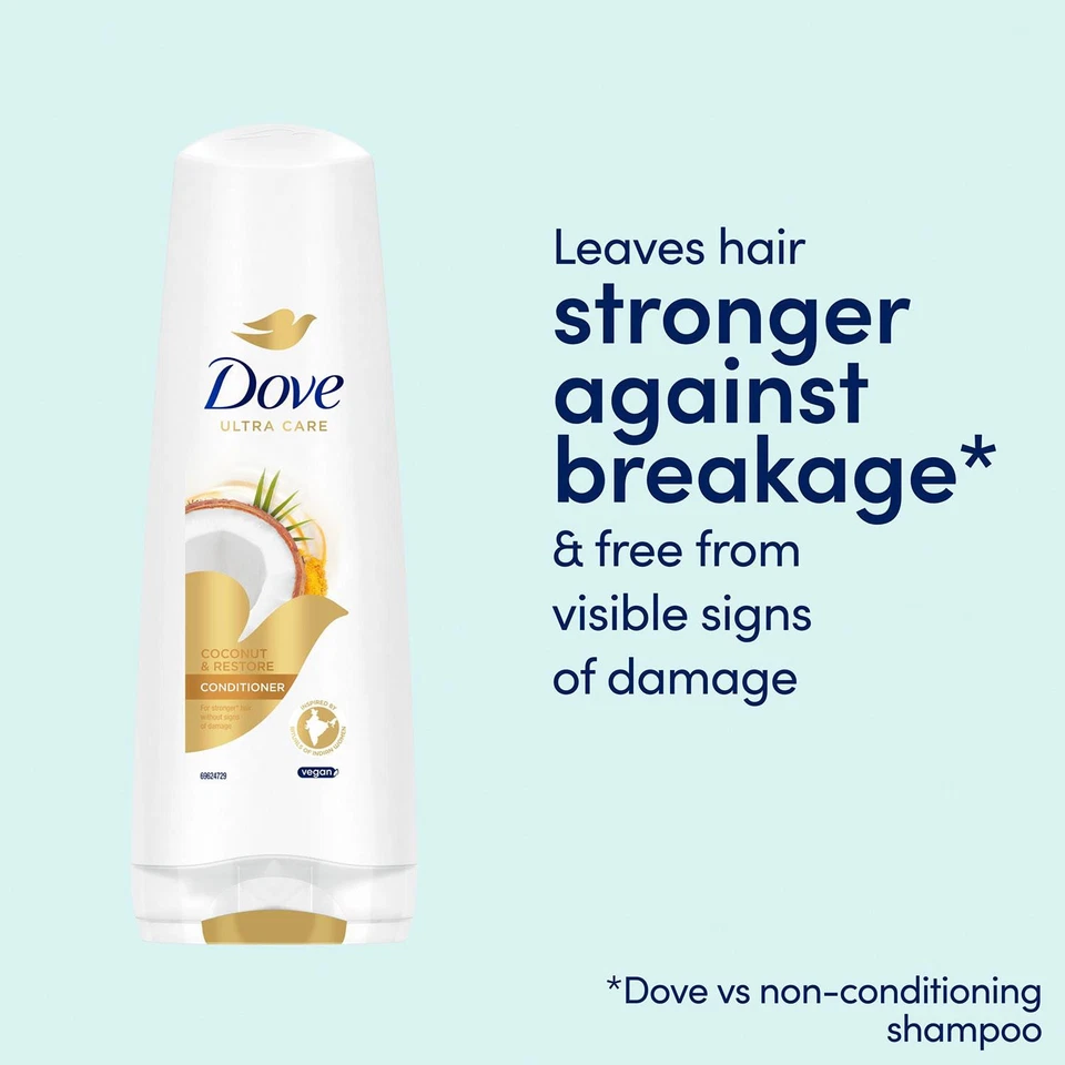 Dove Nourishing Secrets Restoring Ritual Conditioner with Coconut Oil, 350ml - Image 3 of 4