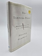 SIGNED~The Tipping Point by Malcolm Gladwell, 1st Edition, 14th Printing, HC DJ