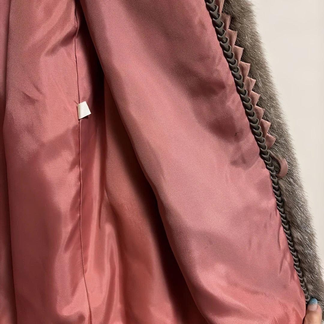 Excellent condition Real Fur Jacket Outer Mink Br… - image 11