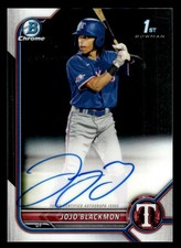 2022 Bowman Chrome #CPA-JBN JoJo Blackmon Prospect Autographs