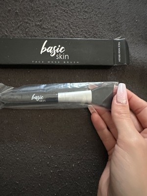 basic skin face mask brush schwarz Neu Ovp