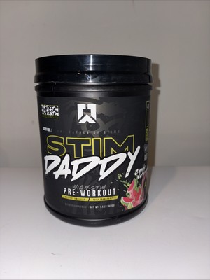 Ryse Stim Daddy High Stim Pre Workout Candy Watermelon EX 10/25