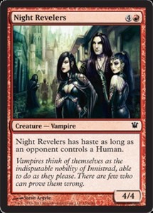 Night Revelers x4 - Innistrad - NM-Mint, English - Innistrad