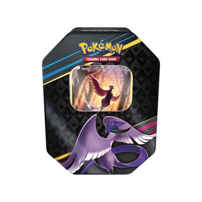 Pokémon TCG Crown Zenith Galarian Articuno Tin ENGLISCH NEU/OVP 4 Booster