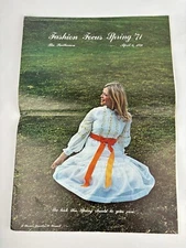 Fashion Focus Spring 1971 The Parthenon Magazine Ad - April 6 - Warner Winnell