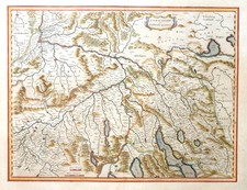 SCHWEIZ SWITZERLAND ZURICHGOW ET BALILIENSIS PROVINCIA BASEL ZÜRICH BLAEU 1640
