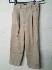 Basic Editions Youth Boys Dress Pants Size 10s Adjustable Waist
