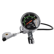 Mechanical Bicycle Computer Bike Speedometer Odometer Cycling Stopwatch Cyc FF