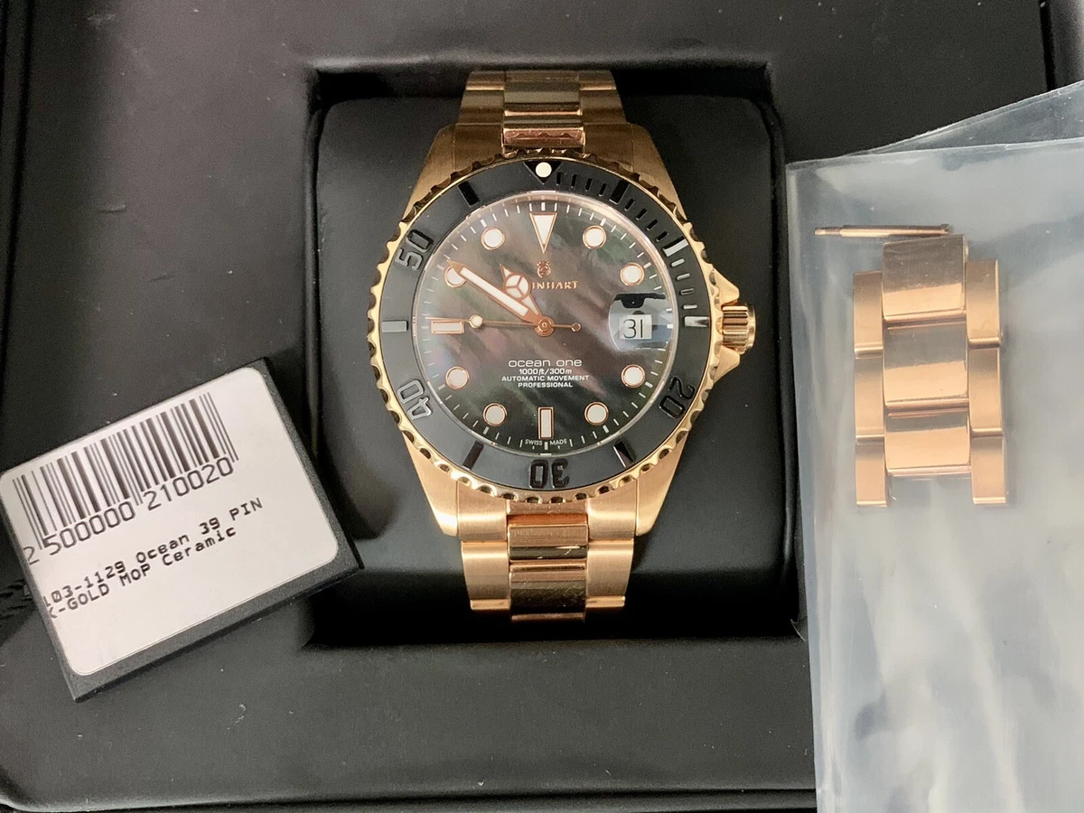 最愛 Ocean スタインハートSTEINHART One gold pink 39 腕時計