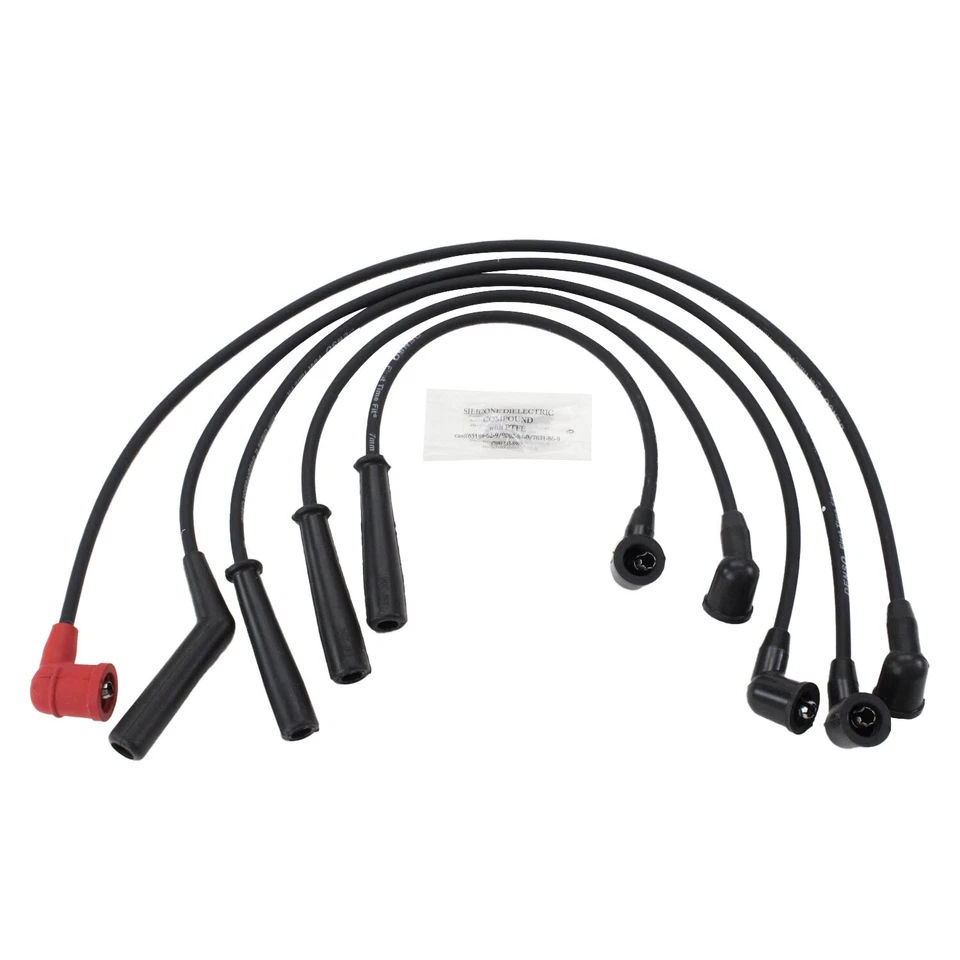 Juego de cables de encendido 7 mm 671-4194 Denso para camioneta Nissan Axxess D21 Stanza 2,4 L L4 Foto 4 de 4