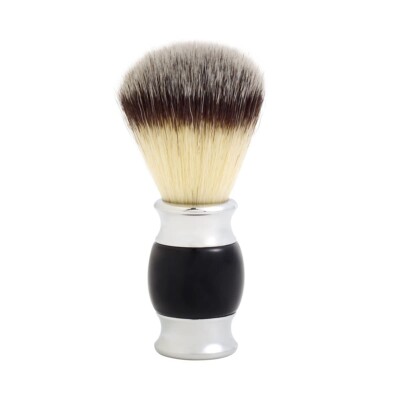 High Quality  Black & Chrome Handle Shaving Brush Union Razors Shaving Brush