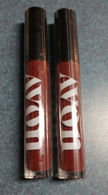 Lot of  2 AVON SOFT MATTE LIQUID LIP TENACIOUS NEW SEALED MATTITUDE