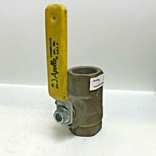 APOLLO 1" BRASS BALL VALVE 600CWP C 77 C THREADED