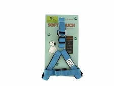 Reinsman Light Blue Soft Touch Neoprene Lined Dog Harness-XL! FREE SHIPPING!