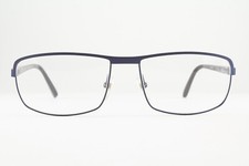 Authentic Alain Mikli PL1112 MOD1 STARCK 58mm Navy Blue Black Matte Frames Japan