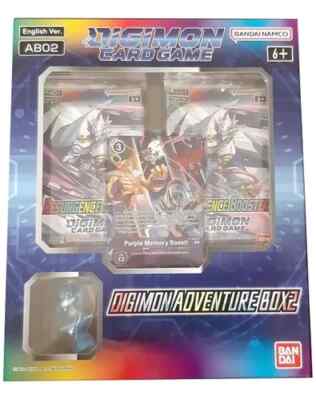 Digimon TCG Adventure Box AB-02 AB02 PURPLE MEMORY BOOST! - ENG ENGLISH