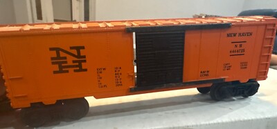 Vintage Lionel New Haven 6464725 orange Box Car Read Description Untested