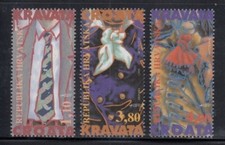 CROATIA Neckties MNH set