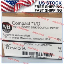 New NEW PLC 1769-IQ16 Compact I/O Input Module FREE SHIP US New IN BOX