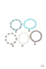 Paparazzi Starlet Shimmer Kid's Snowflake Bracelet - KIDS NWT