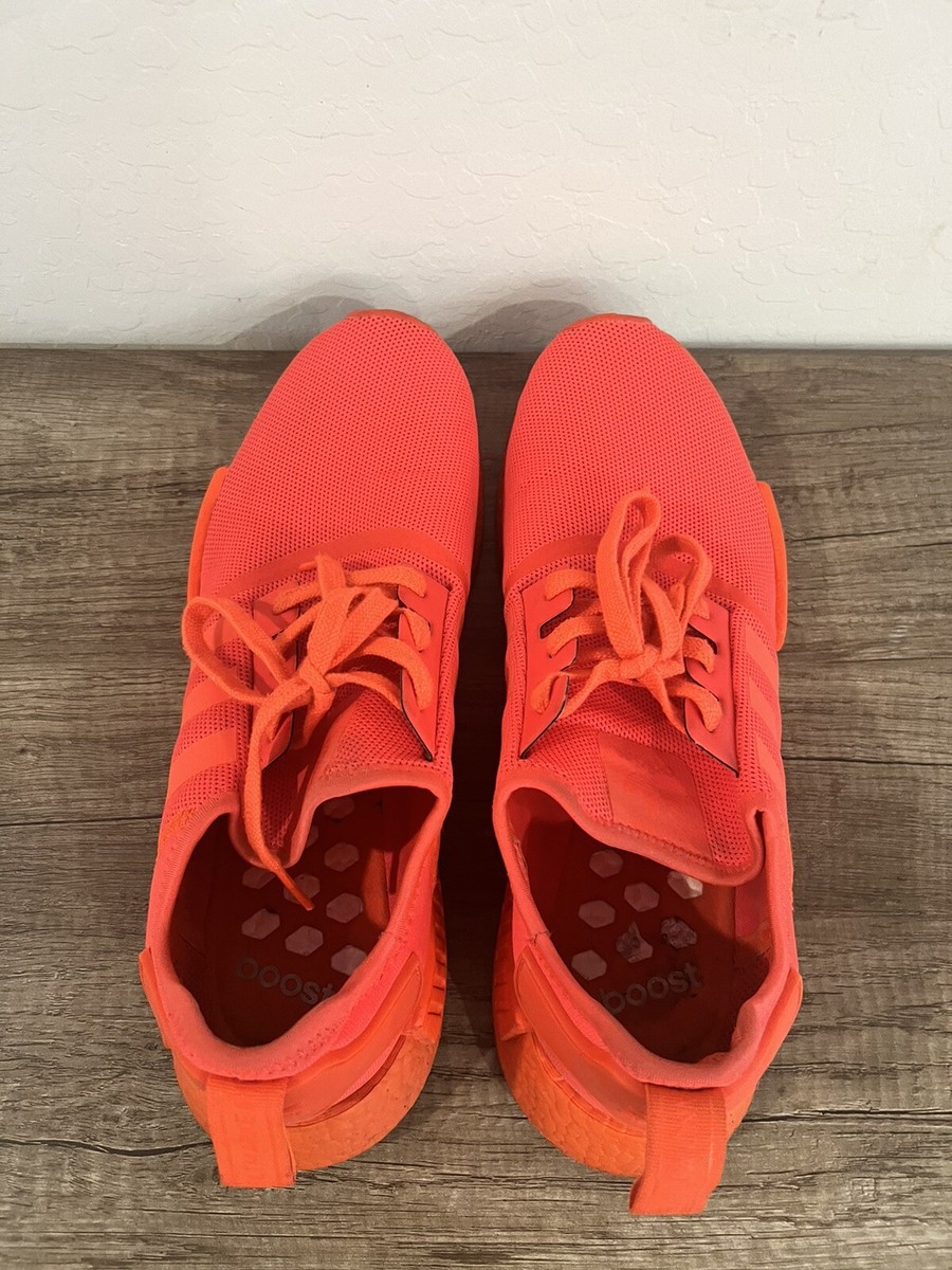 Adidas NMD R1 Triple Solar Red Size 14 M Pre Owned With  display picture 3