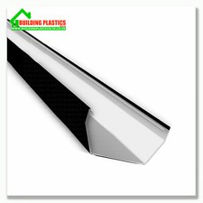 SQUARE LINE GUTTERING & FITTINGS BLACK | 114mm SYSTEM| FREEFLOW