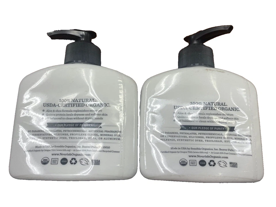 Nourishing Organic  HAND WASH Wild Berries (Pack 2) - Image 4 of 4