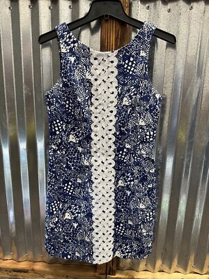 Lilly Pulitzer Upstream Shift Mini Dress 6 Target Collaboration Blu& White | eBay Lilly Pulitzer Upstream Shift Mini Dress 6 Target Collaboration Blu& White | eBay