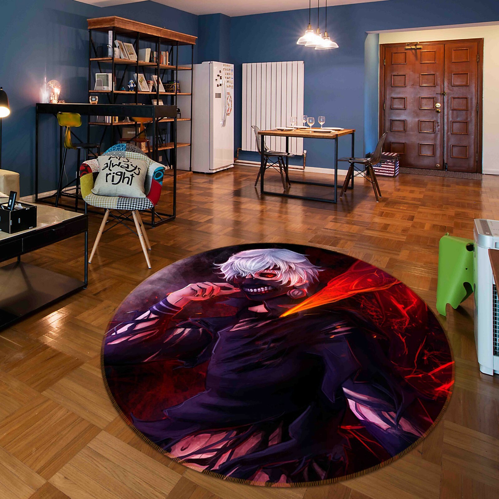 Japan An Carpet Photo Mat Rug Slip Non Game Anime P862 Fighter